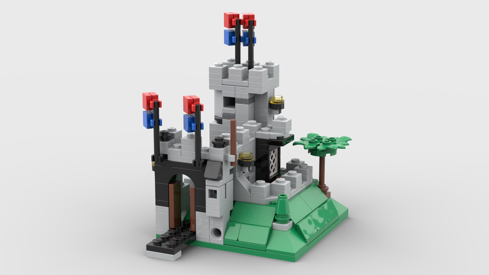Lego Mini 6081 Kings Mountain Fortress
