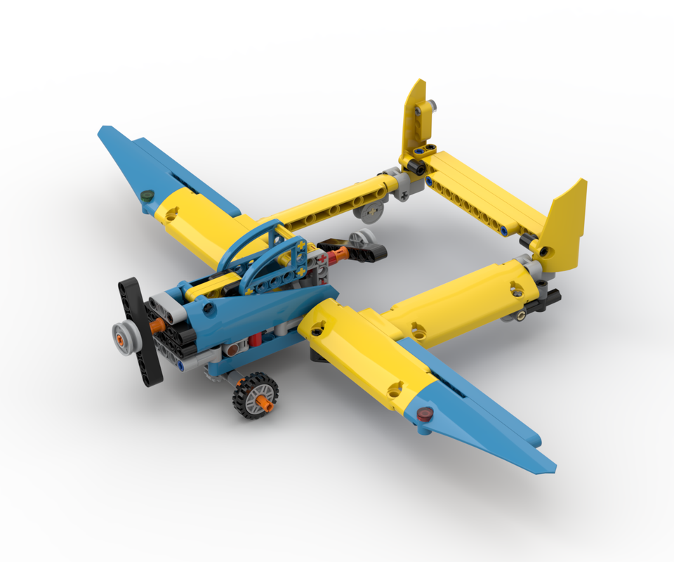 Lego 42074 Twin-Boom Plane
