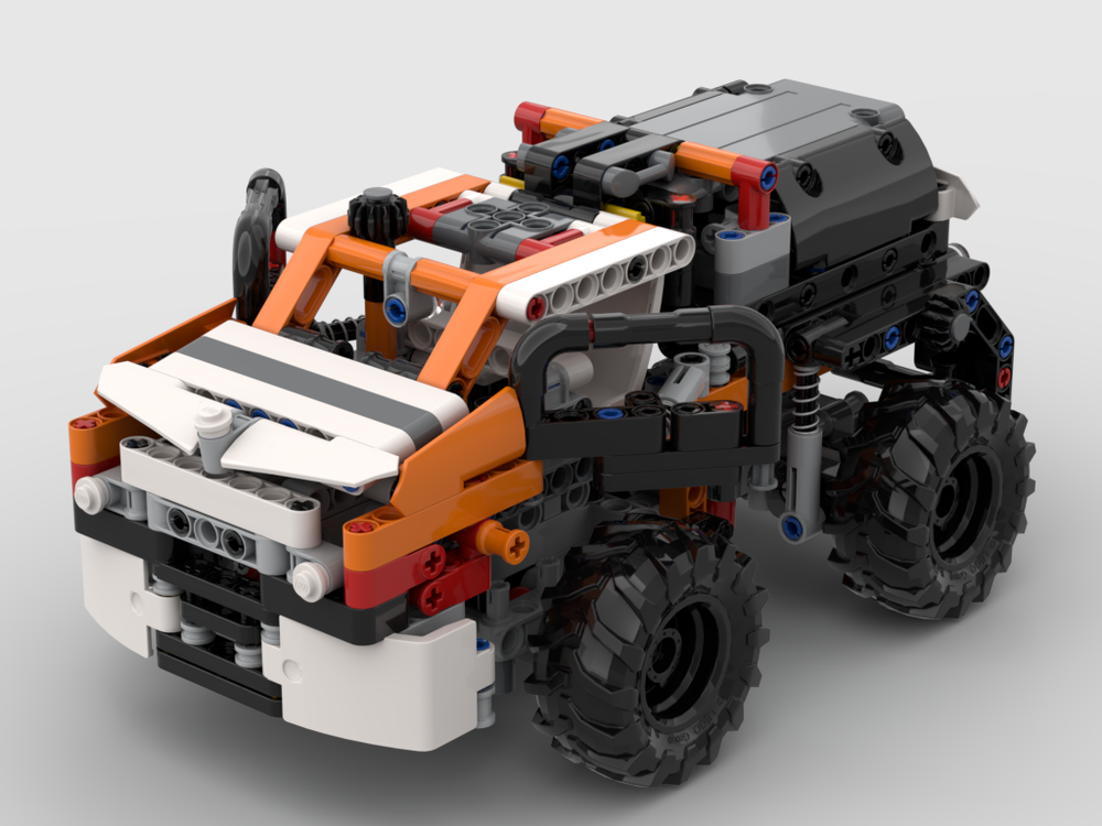 Lego small garbage truck in 42139