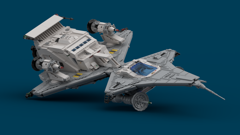 Lego Starfleet Voyager - 10497 style