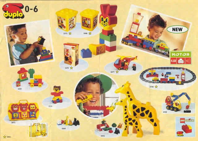 Lego 1993 Mini Duplo Overseas (115785-OS)