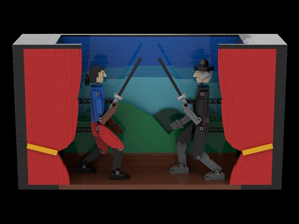 Lego Stage Combat - Kinetic Sculpture