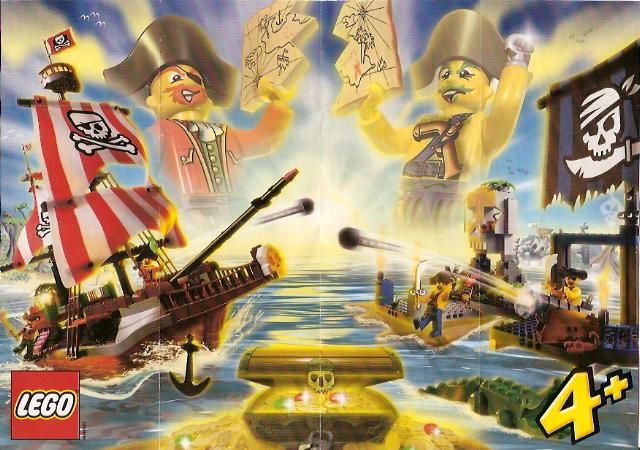 Lego 2004 Mini 4 Juniors Pirates (4244023)