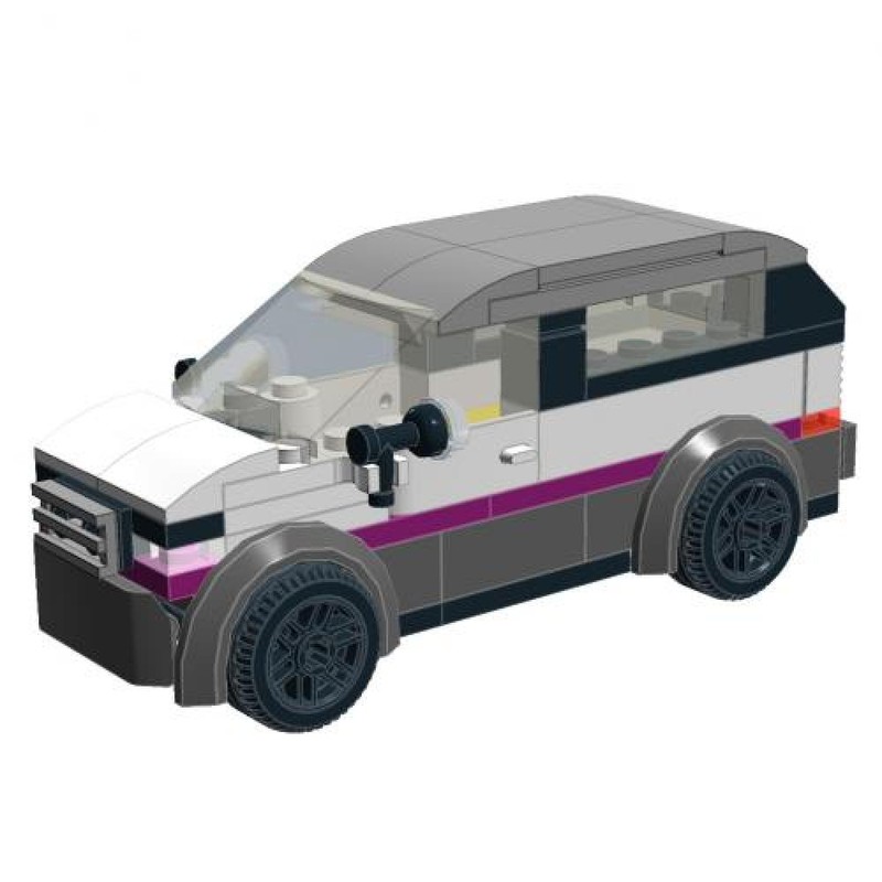 Lego city 4 wide minivan