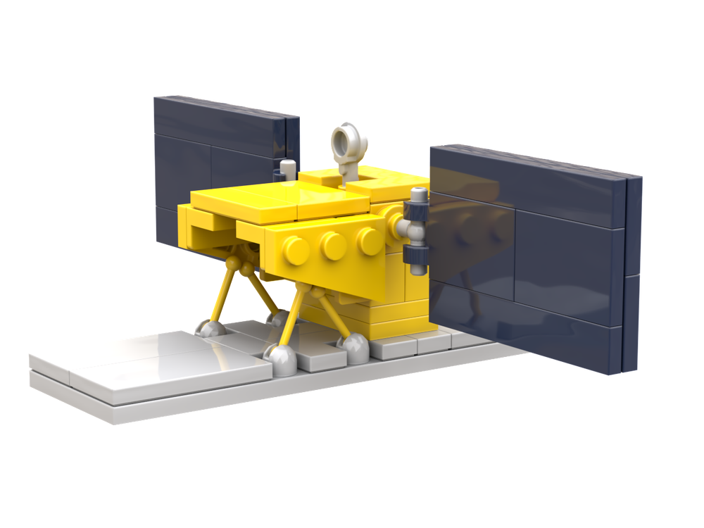 Lego ALOS-2 (1:110 scale - as Saturn V)
