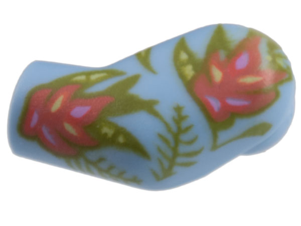 Lego Arm, Left with Floral Pattern