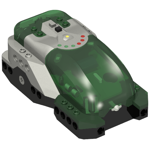 Lego Hub / Module, Spybotics / Trans-Green