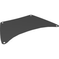 Lego Sail, Rectangle, 27 x 17 [Plain] / Black