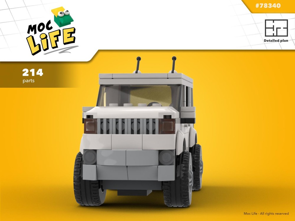 Lego Jeep Grand Cherokee