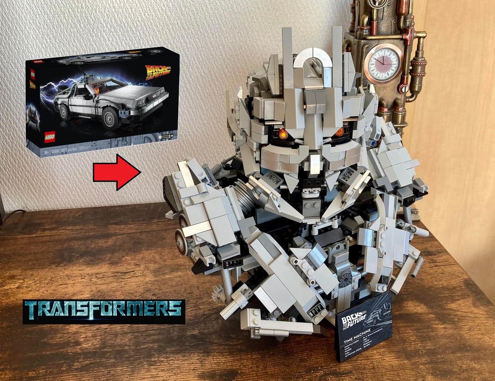 Lego Megatron Movie Bust-Transformers