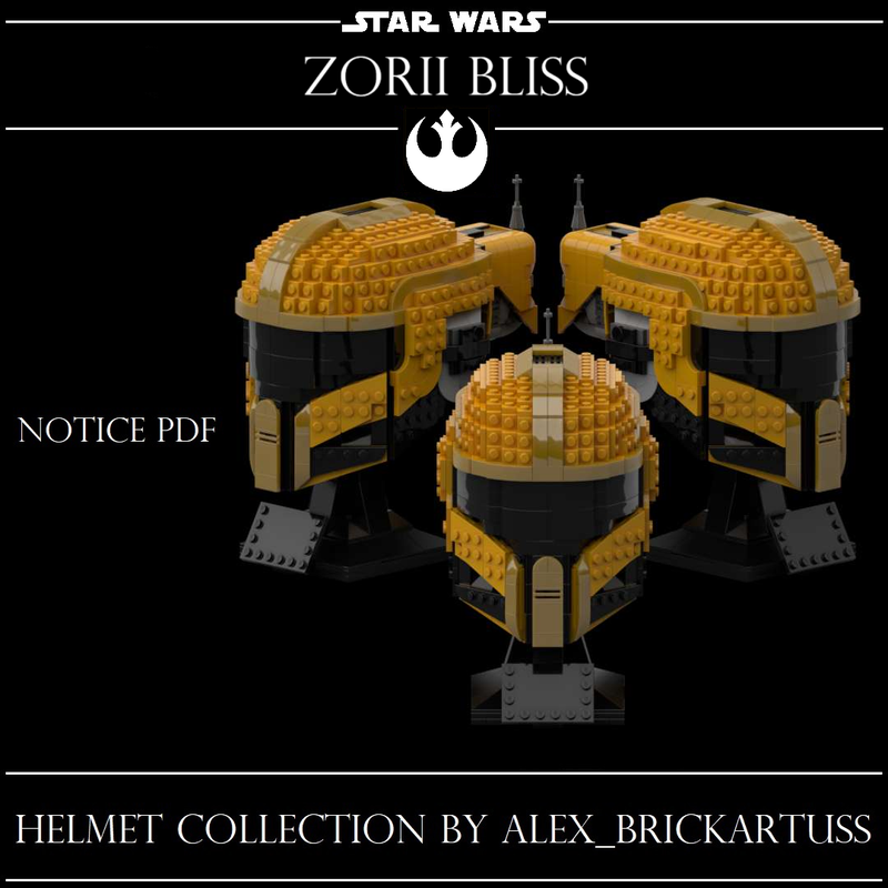 Lego Helmet Zorii Bliss