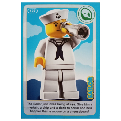Lego Trading Card, Create the World Incredible Inventions - Sailor / [No Color/Any Color]