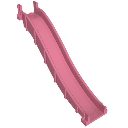 Lego Fabuland, Slide / Medium Dark Pink