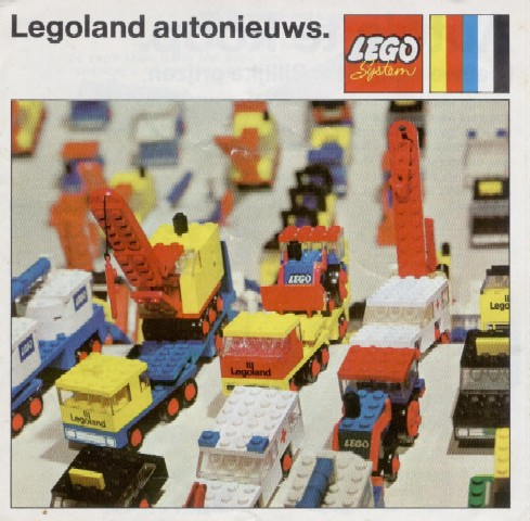 Lego 1971 Medium Dutch - Legoland autonieuws. (3522-Ho)