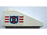 Lego Slope 33 3 x 1 with Coast Guard Pattern on Right Side (Sticker) - Set 6338