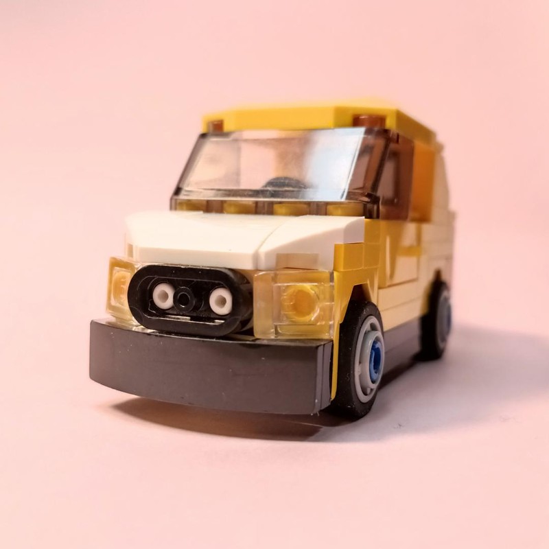 Lego Yellow Hatchback