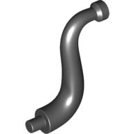 Lego Animal Body Part / Plant, Tail / Trunk / Tentacle / Tongue / Vine / Tree Branch (Short Tip) / Black