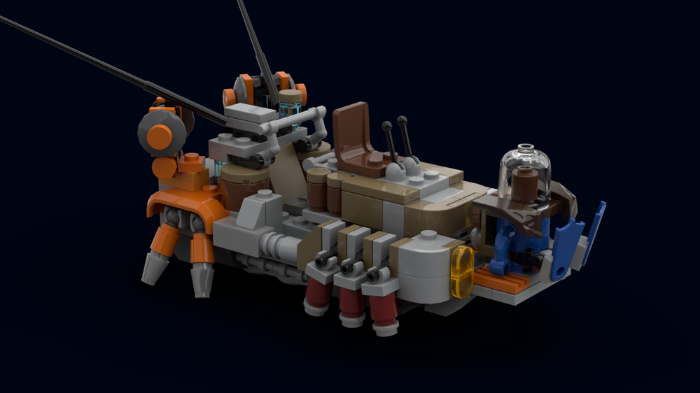 Lego Skoova Stev's fishing boat.