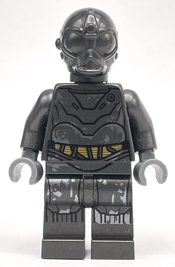 Lego RA-7 Protocol Droid, Pearl Dark Gray