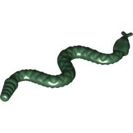 Lego Animal, Snake, Small / Dark Green