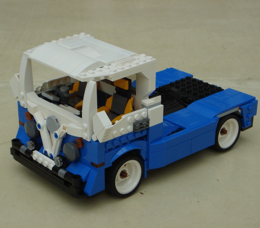 Lego 31006 + 31070 VW T1 Campervan flatbed