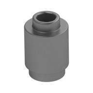 Lego Brick Round 1 x 1 Open Stud / Metallic Silver