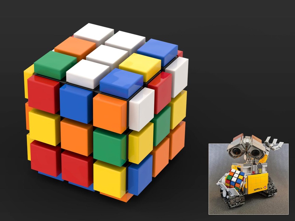 Lego 21303 Wall-E Rubick's Cube