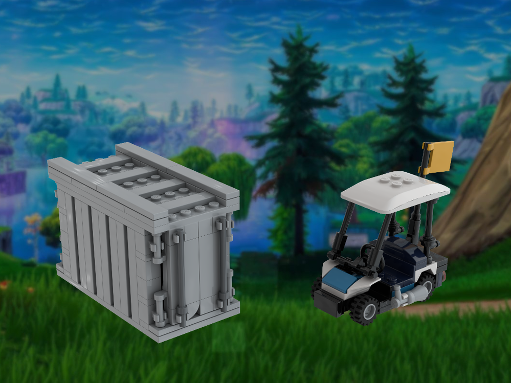 Lego Crates & Carts