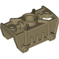 Lego Large Figure Limb Cover (Toa Metru) / Flat Dark Gold