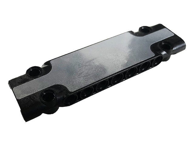 Lego Technic, Panel Plate 3 x 11 x 1 with Silver Surface Pattern (Sticker) - Set 42096
