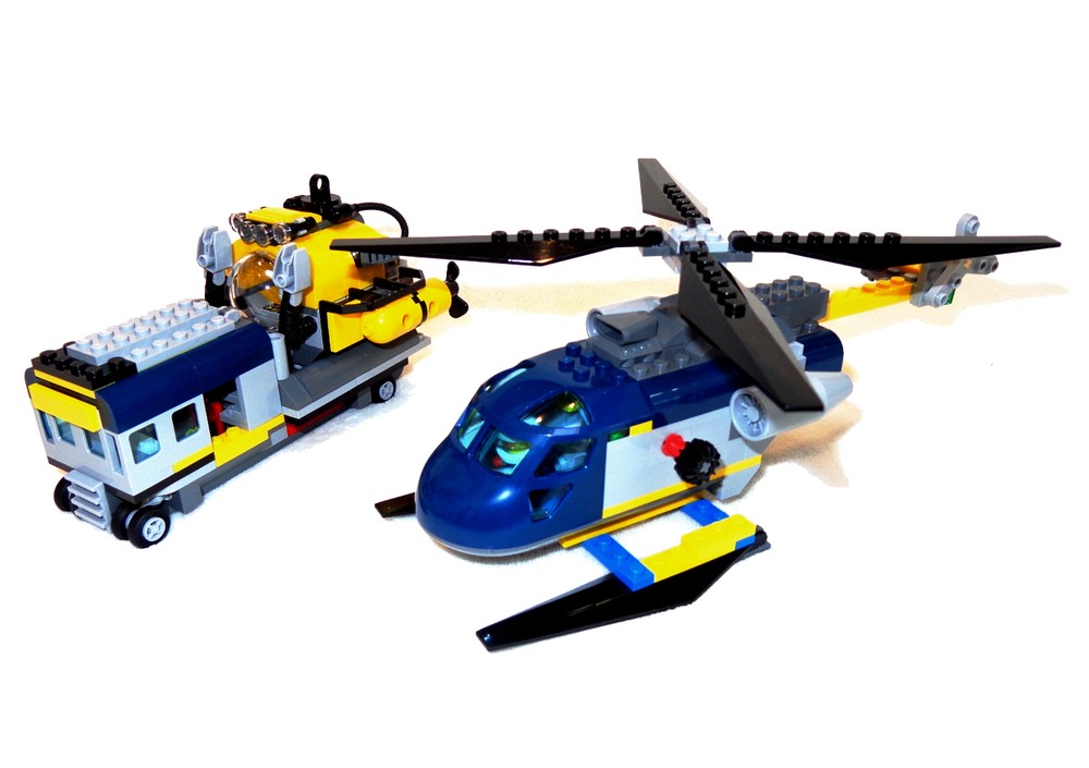 Lego 60093 Helicopter and truck
