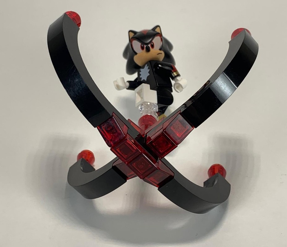 Lego Shadow the Hedgehog's Doom Burst and Doom Spears