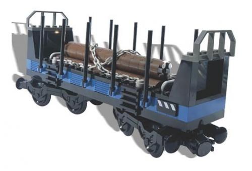 Lego Open Freight Wagon (White Box)