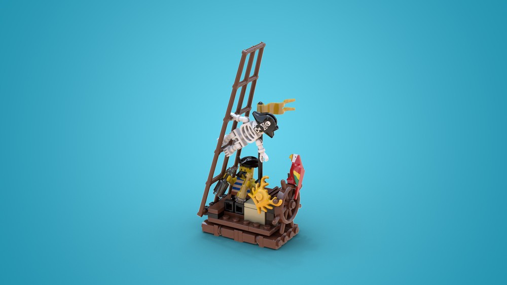 Lego Shipwreck Survivor