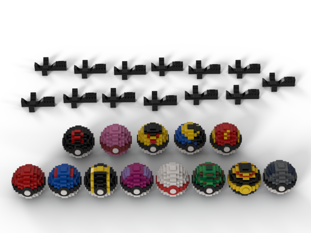 Lego Pokemon Pokeball Collection