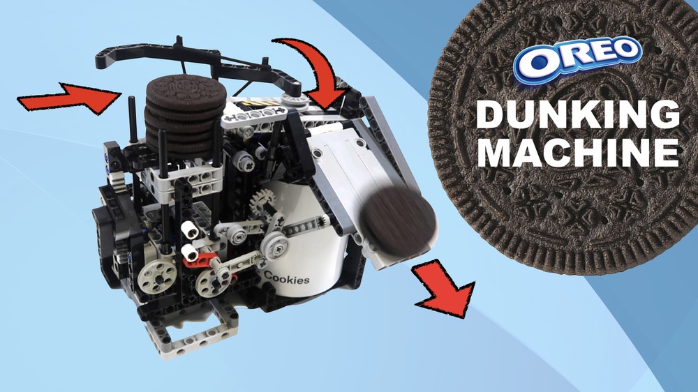 Lego Cookie Dunking Machine