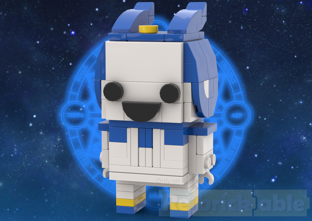 Lego Jack Frost BrickHead - Shin Megami Tensei/Persona