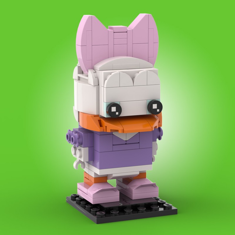 Lego Daisy Duck Brickheadz