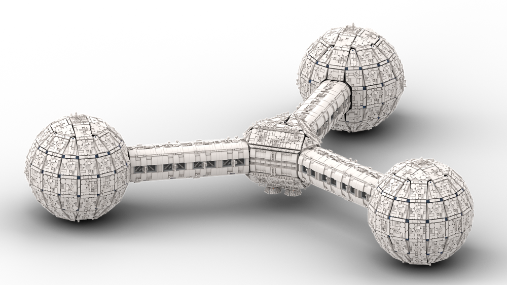 Lego Space Station