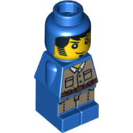 Lego Microfig Ramses Return Adventurer Blue / Blue