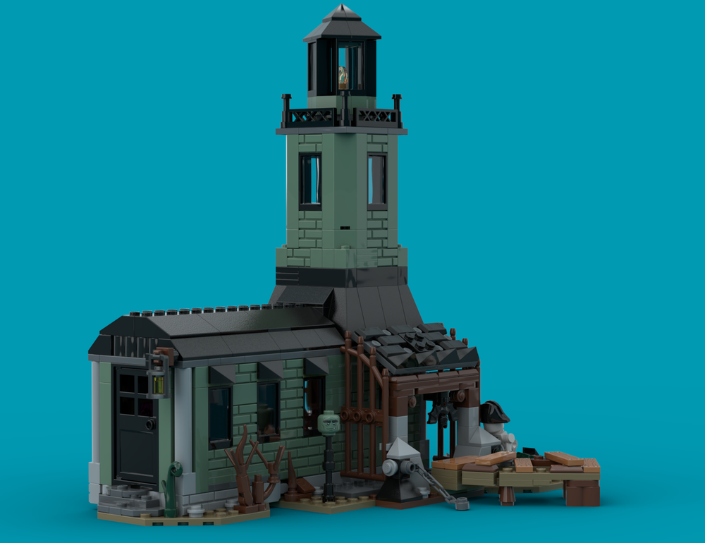 Lego Skeleton Point Lighthouse