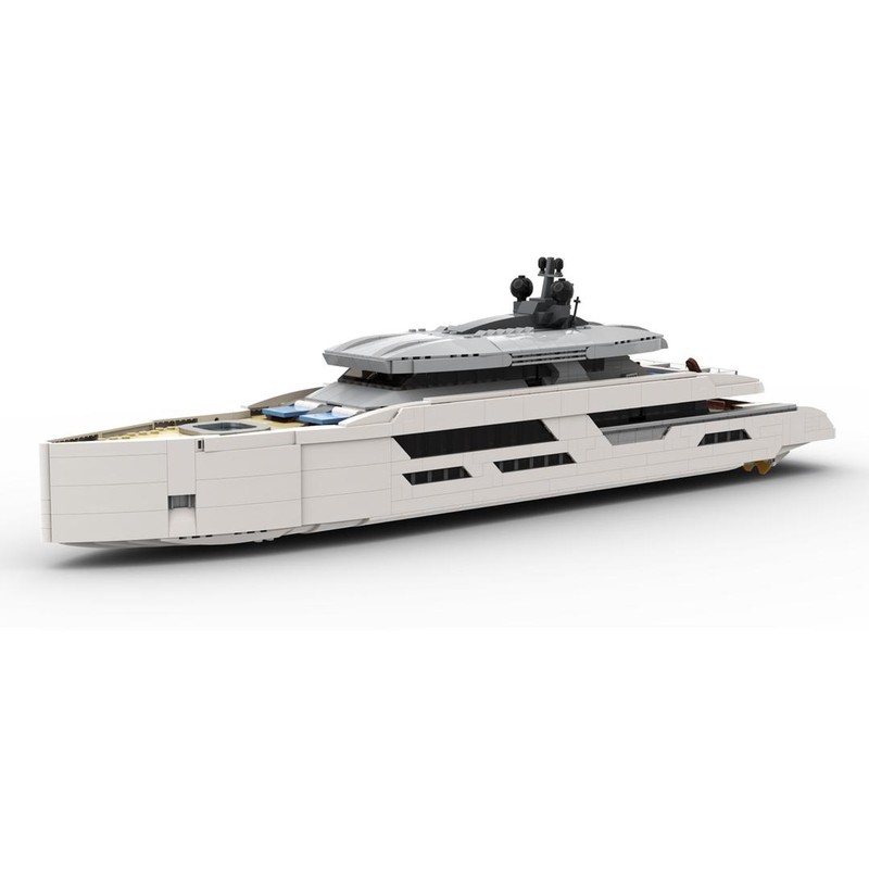 Lego Midi-Scale Yacht - White Version - 2,977 Pcs