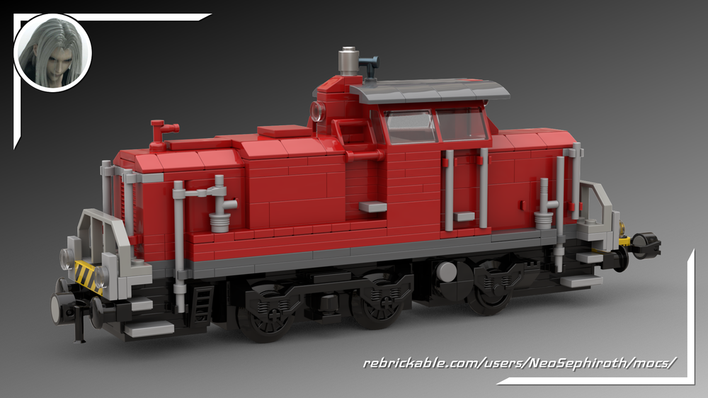 Lego V60 German Shunter Locomotive