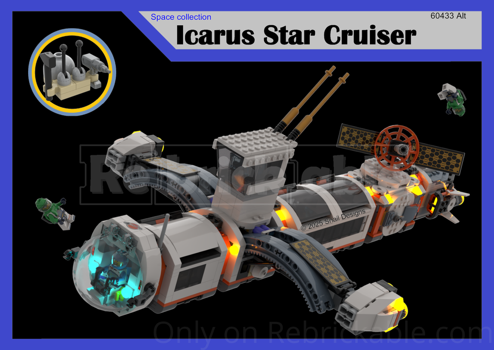 Lego Icarus Star Cruiser