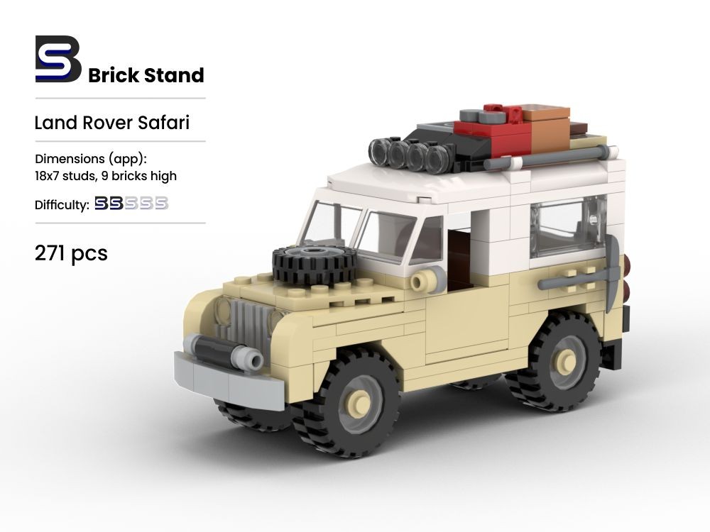 Lego Land Rover Safari
