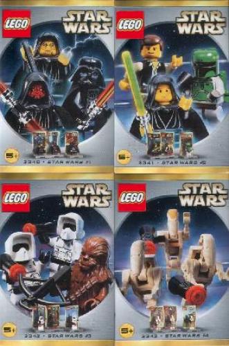 Lego Star Wars Minifig Packs 4-Pack