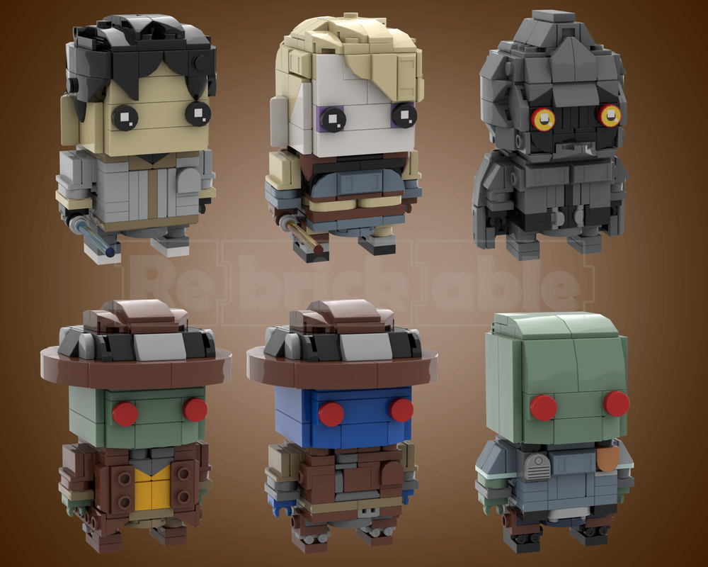 Lego Tales of the Underworld Brickheadz BUNDLE