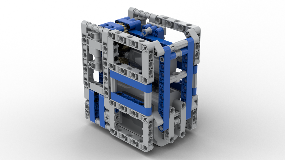 Lego Walker walking on 4 sides