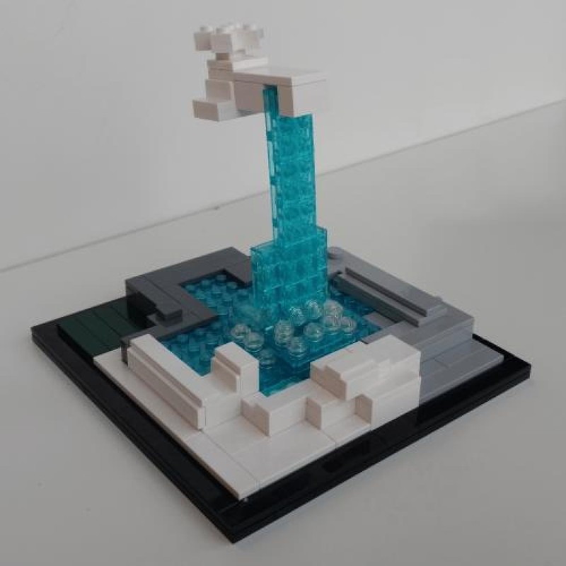 Lego UN Fountain