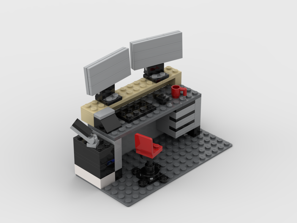 Lego Micro Office Desk